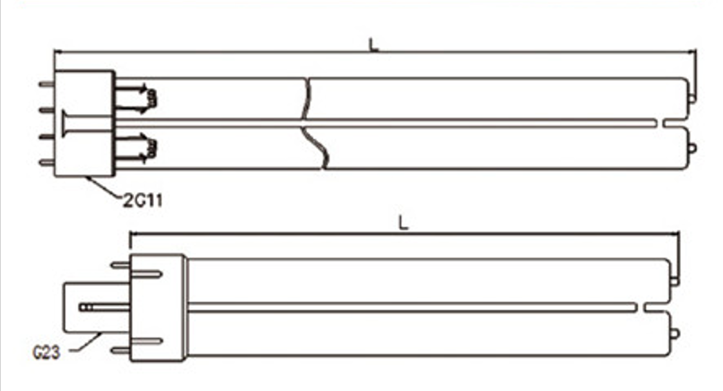 UV curing lamp for floor